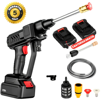 PROMOCION 50% - HIDROLAVADORA WATERJET PRO - 1 BATERIA + 7 ITENS DE REGALLO